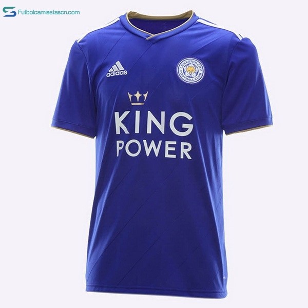 Tailandia Camiseta Leicester City 1ª 2018/19 Azul